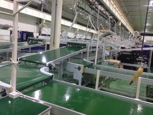 90度皮带转弯输送机